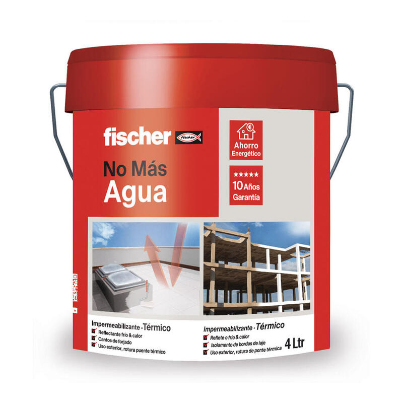 Fischer Impermeabilizante Embaldosable Thermal White 4L 564318