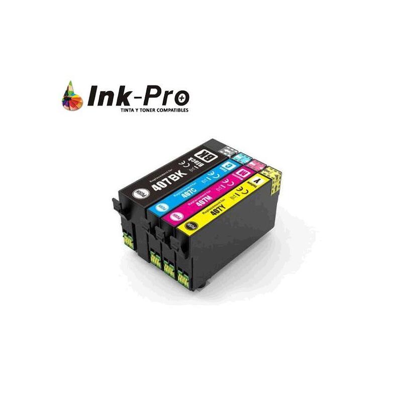 Inkjet Inpro Epson E407XL Black 2.600 Pag. Premium