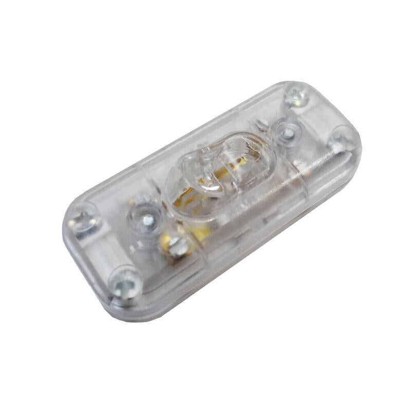 Switch Unipolar 2A Montado Transparent