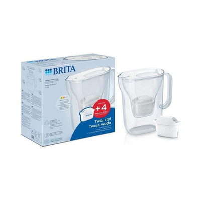 Brita Jarra Filtrante Style Essential + 4 Maxtra Pro Pure Performance White — image 1