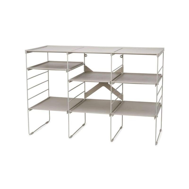 Joseph Level Plus Large Adjustable Ecru Shoe Rack