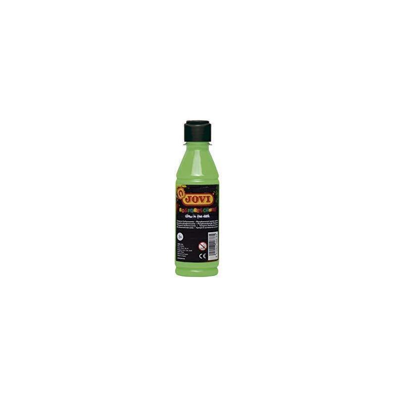 Jovi Témpera Fosforescente Bottle 250ML Green