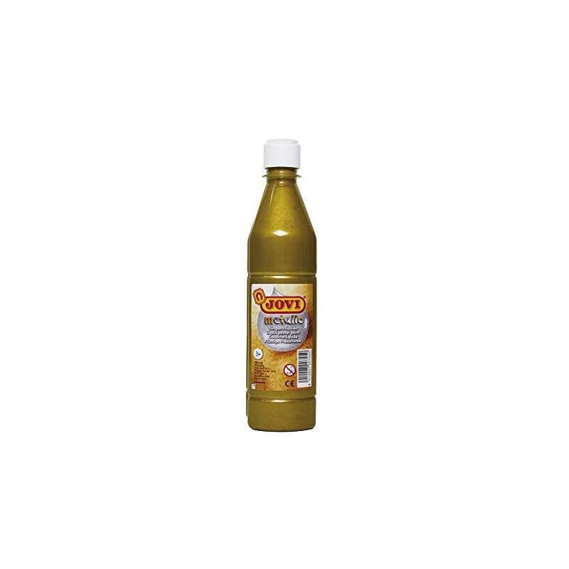Jovi Témpera Líquida School Bottle 500ML Metálic Oro