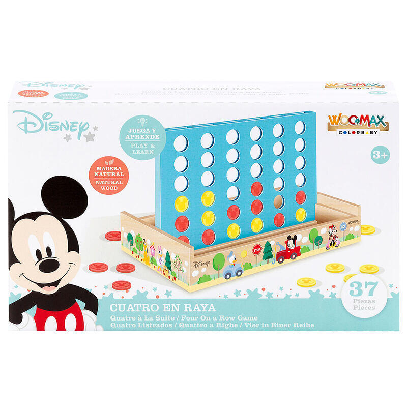 Set Cuatro Raya Wood Disney