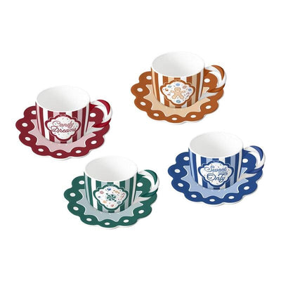 Bialetti Set Cups With Platillos 4 Pieces NCANDY003 — image 1
