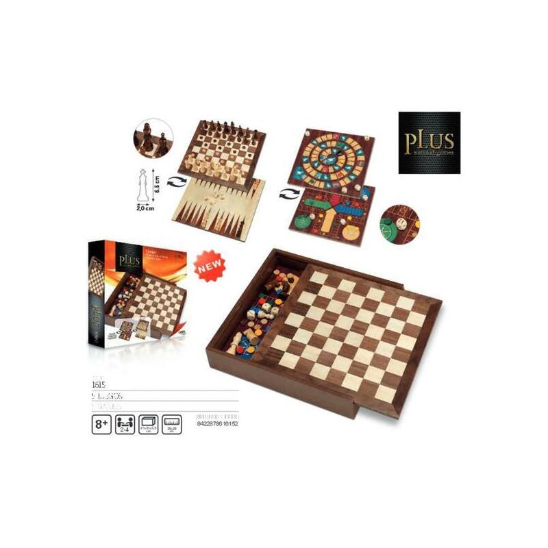 Juegos Clasicos Wood 5 1