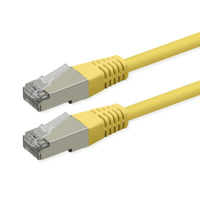 Roline Kab Network Cable CAT.6 Class And PoE S FTP Pimf Yellow 7M — image 1