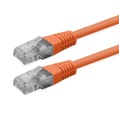 Roline Kab Network Cable CAT.6 Class And UTP PoE Orange 1M — image 1