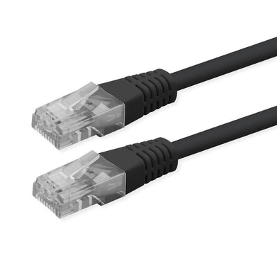 Roline Kab Network Cable CAT.6 Class And UTP PoE Black 1M — image 1
