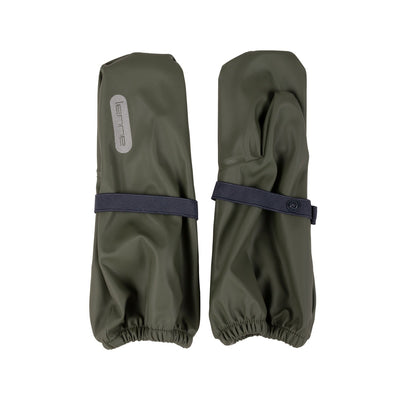 Kids’ Rain Mittens – Green