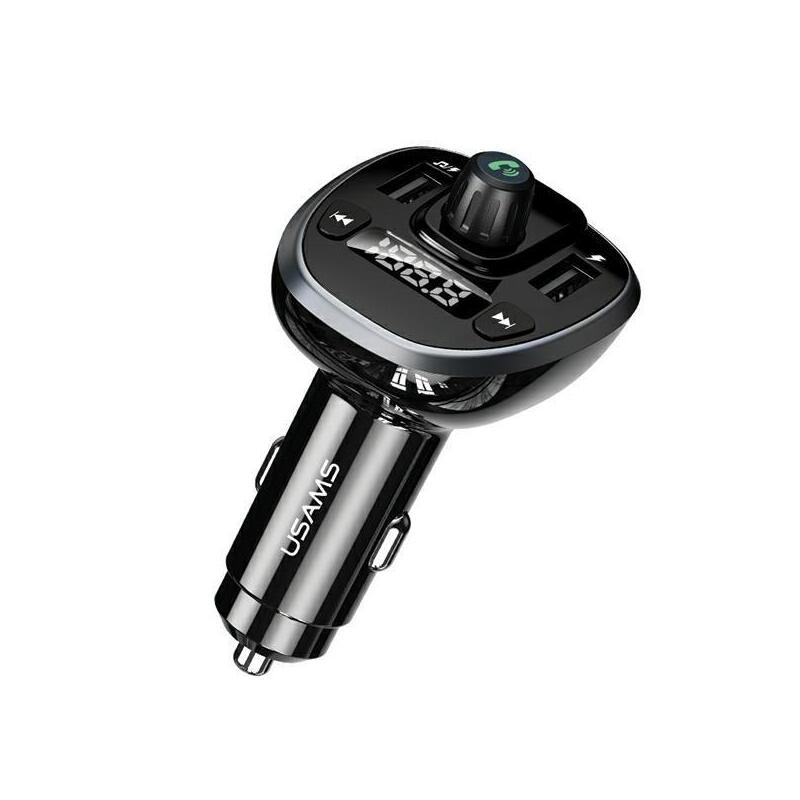 Kit Hands Libres C21 With Transmiterem Fm MP3 Bluetooth 2x USB 3,4A