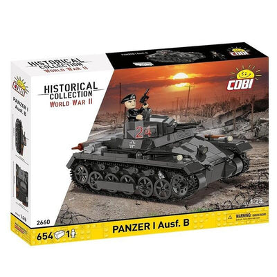 Klocki Panzer I Ausf.b 654 Elementy — image 1