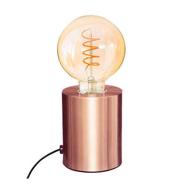 Lamp Desk Colour Cobre 10,5X9CM E27 Bulb No Included
