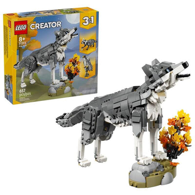 Lego 31393 Creator 3 1 Animales Bosque: Lobo Grey — image 1