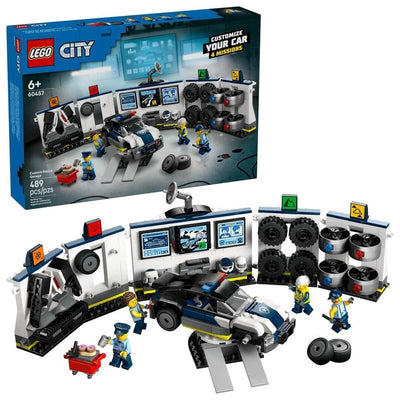 Lego 60457 City Garage Personalizado Coches Policía — image 1