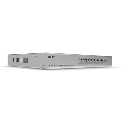 Lindy 16 Port VGA, USB & Ps/2 Combo KVM Switch — image 1