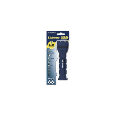 Linterna Jupiter Light White 3 LED 50LM Body Rubber Resistencia IP44 - Funciona With 2 Batteries Aa (no Inclui — image 1