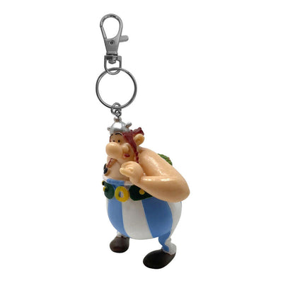Keyring Obelix Enamorado With Flores 13CM — image 1