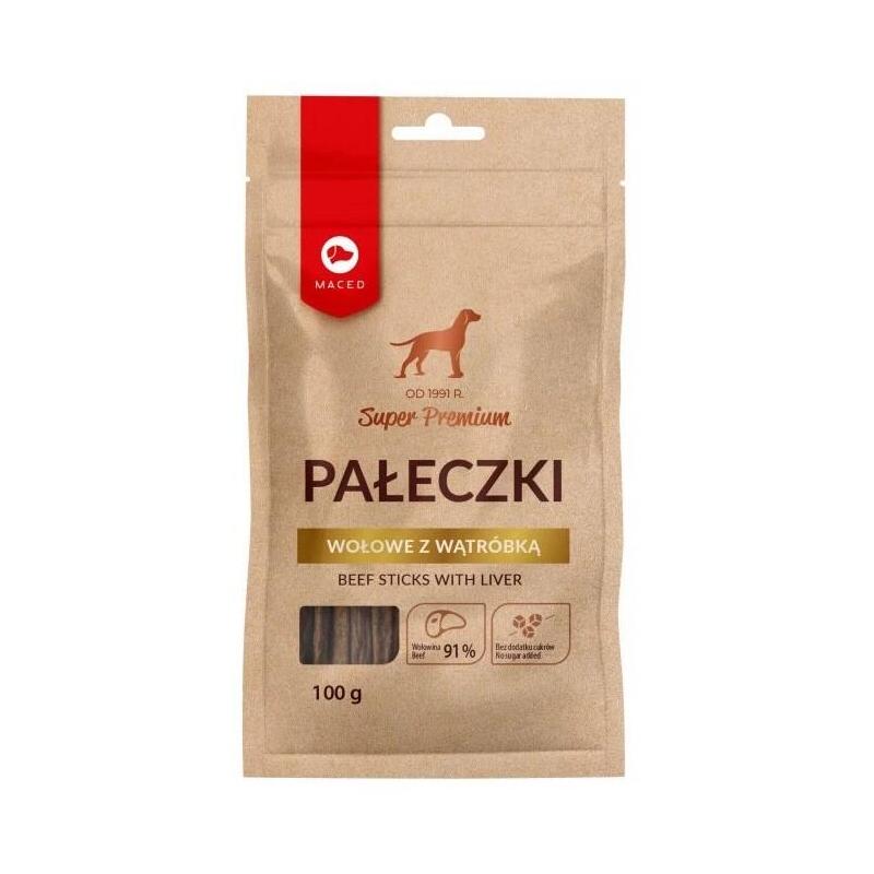 Maced Beef Sticks With Liver - Golosina Perros - 100G