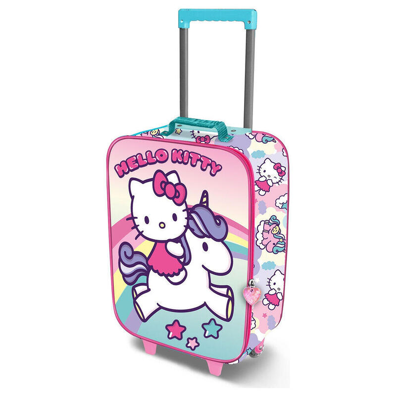 Maleta Trolley Unicorn Hello Kitty 46CM