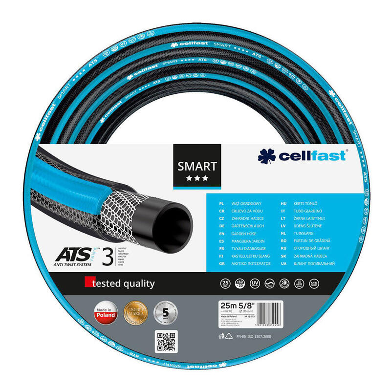 Cellfast Hose Irrigation Smart Ats 15MM X 25M