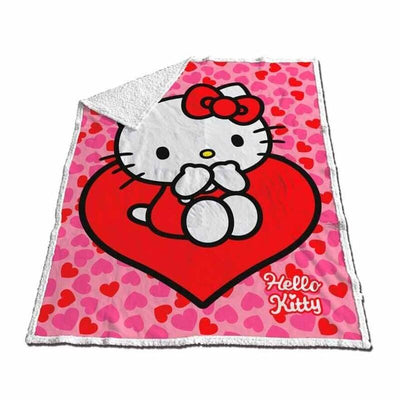 Blanket Coralina Sherpa Hello Kitty 120X150CM — image 1