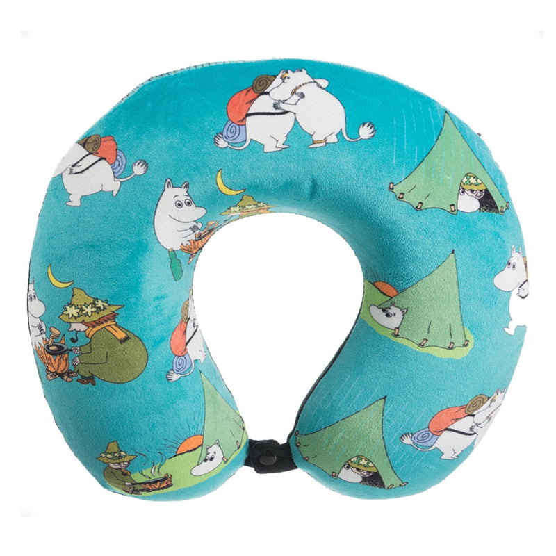 Memory Foam Travel Neck Pillow - Moomin Adventure