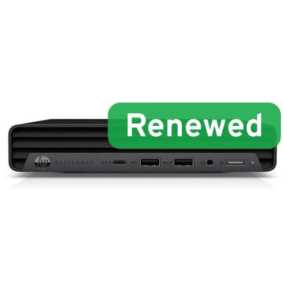 HP Mini PC Refurbished Grade a Elitedesk 800 G6 I5-10500T 8GB 256GB SSD Intel UHD Graphics 630 Wi-Fi W11 Pro — image 1