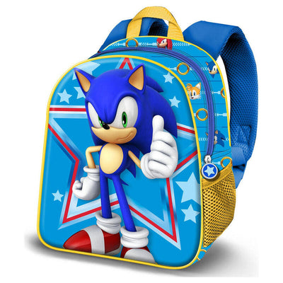 Backpack 3D Star Sonic The Hedgehog 31CM — image 1