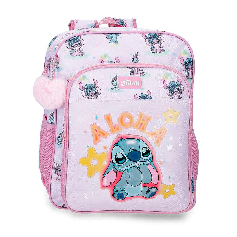 Backpack You & Me Stitch Disney 40CM Adaptable