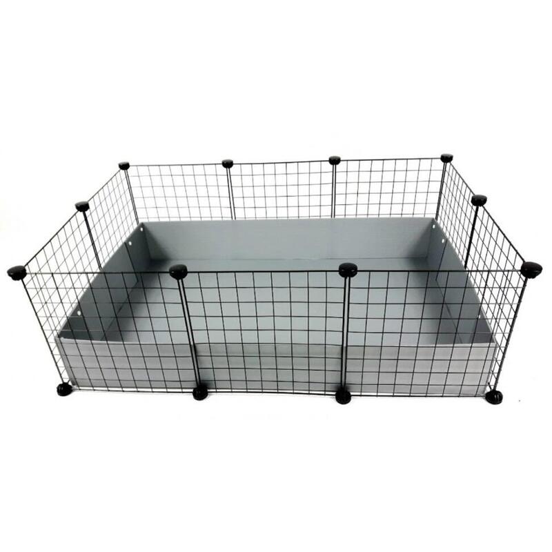 C&c Módulo Cage 3X2 Cerdo, Conejo, Erizo Grey Silver