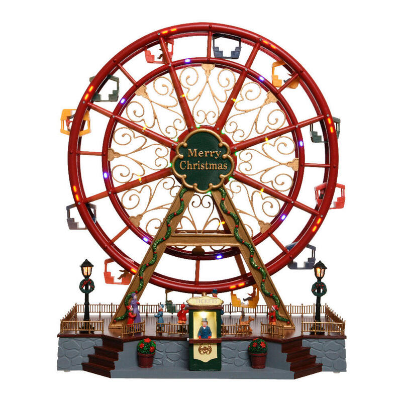 Noria With Motion And LED 37X21X45CM