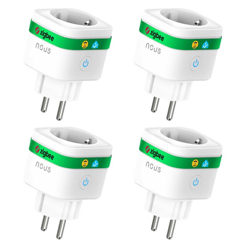 Nous A7Z Smarter Plug Zigbee 4ER 3680W 16A Messung 4ER Pack