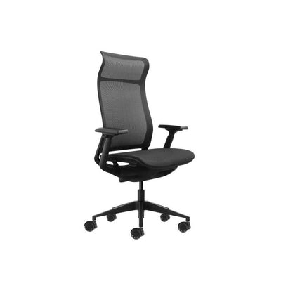 Oqonos Cherg 028 Chair Office Ergonomica With Respaldo And Asiento Mesh Elastica, Mecanismo Autobalanceado, — image 1