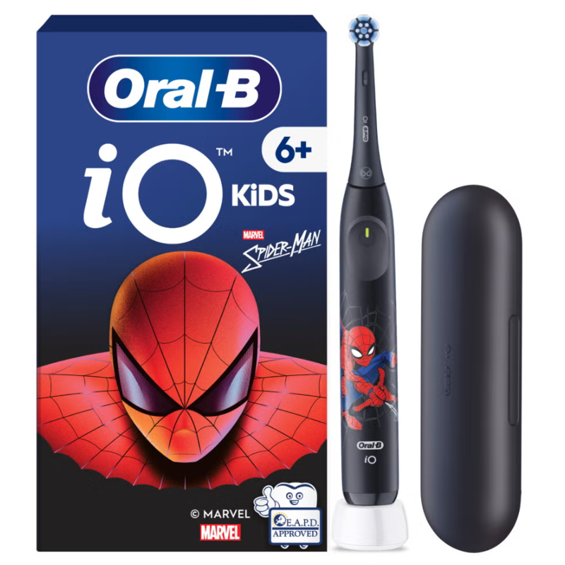 Oral-b Io Kids Spiderman + Travel Case, 6Y +
