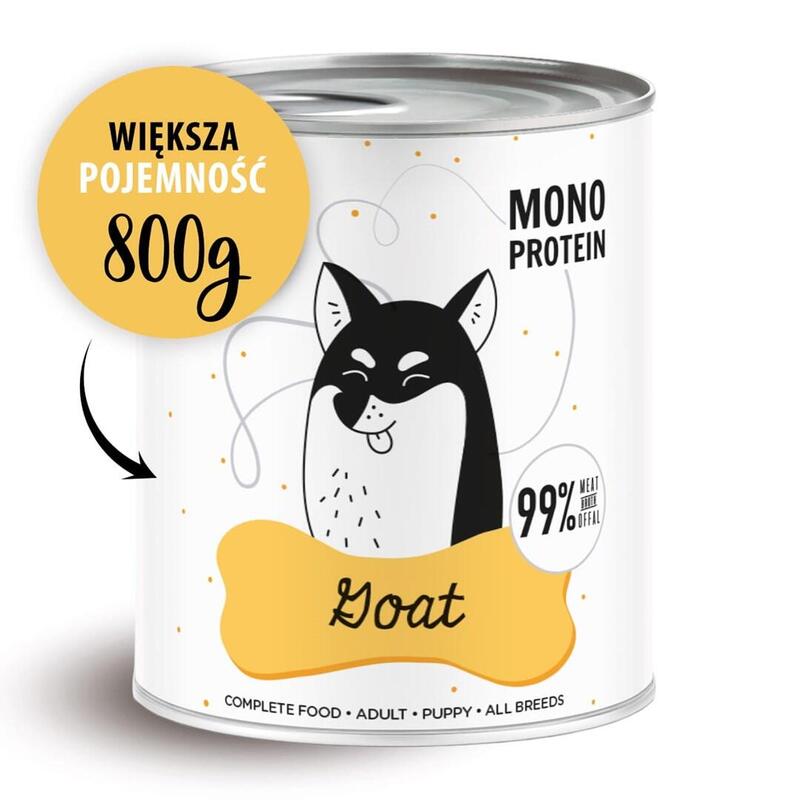 Paka Zwierzaka Pepe Goat - Comida Húmeda Perros - 800G