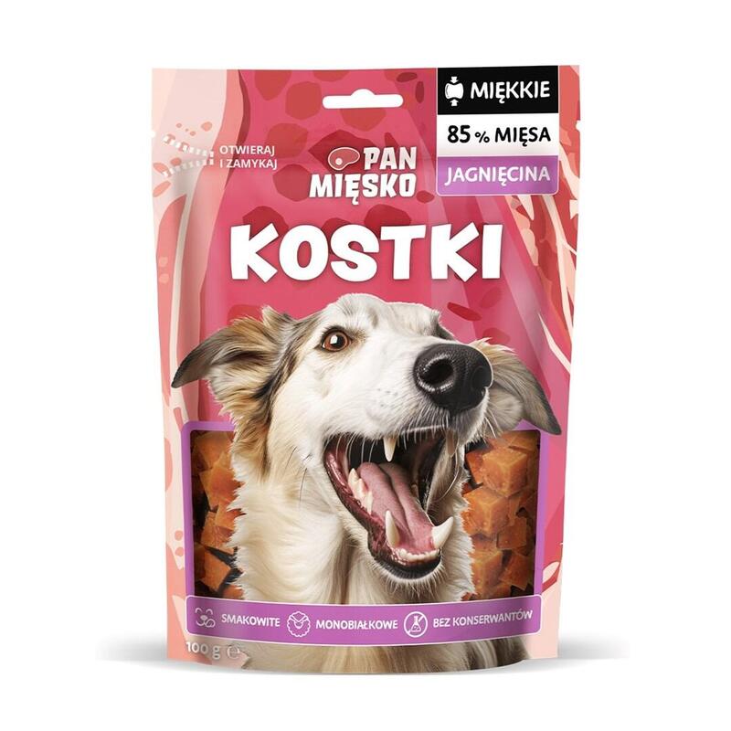 Pan Miesko Delicacias Perro Huesos Cordero 100G