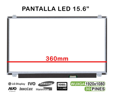 Screen LED 15.6 Laptop Msi GP62 2OE Leopard Pro — image 1