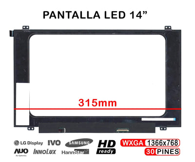 Screen LED 14 Laptop N140BGA-EA3 REV.C9 315MM — image 1