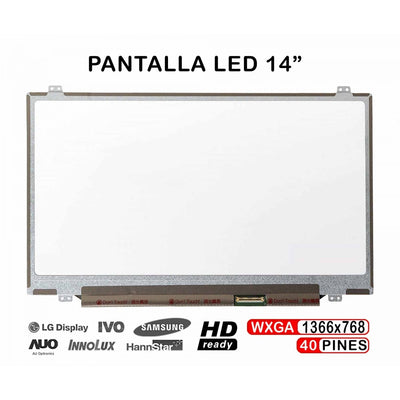 Screen LED 14 Laptop LP140WH8 (tp) (E1) — image 1