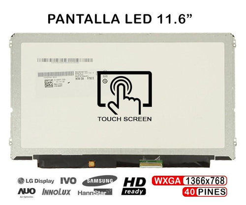Screen LED 11.6 Touchscreen Laptop Dell Latitude 3160 B116XTT01.0 5NWPY — image 1