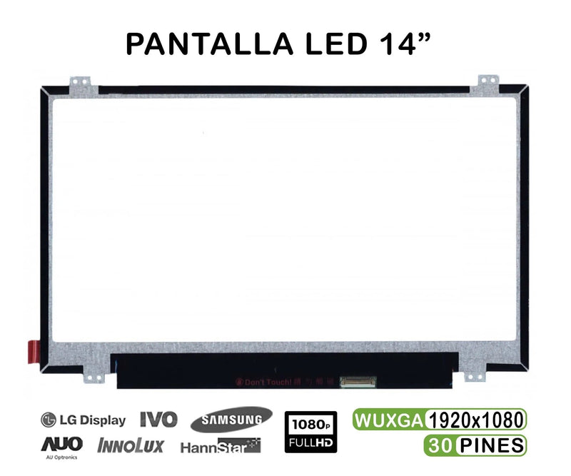 Screen LED 14 Laptop LTN140HL02-B01