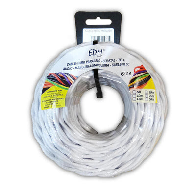 Paralelo Textil Trenzado 3X2,5MM White 25M — image 1