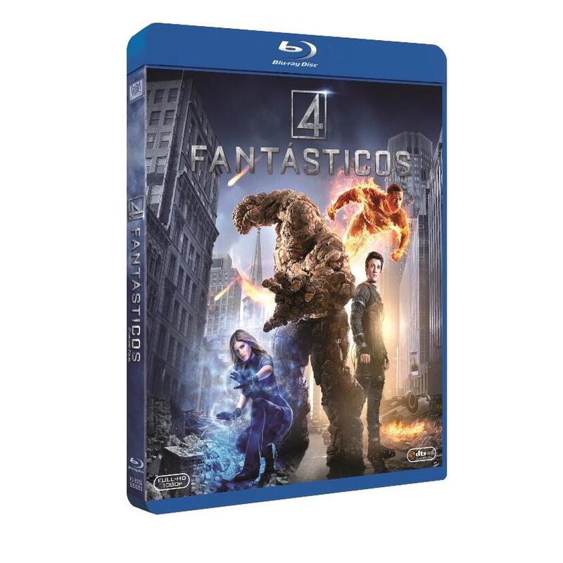 Film Cuatro Fantásticos (2015) Blu-ray