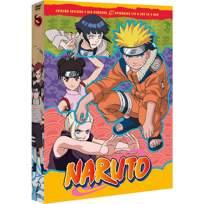 Film Naruto Box 8 (episodios 176 To 200) - Dvd — image 1