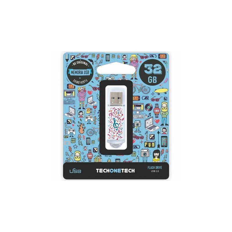 Tech One Tech USB Flash Drive 32GB Music Dream USB 2.0