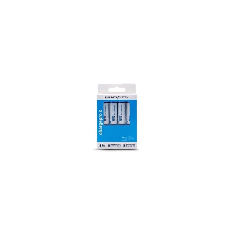 Energy Sistem Batteries Aa Recargables With Connector USB-C 740MWH Pack 4