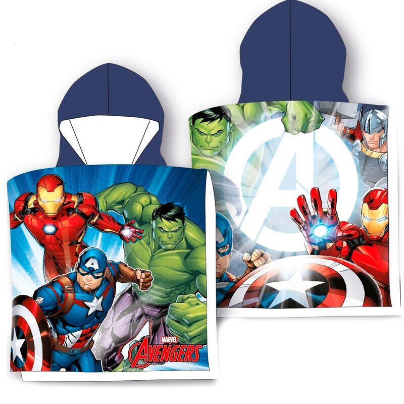 Marvel Poncho Towel Vengadores Avengers Algodon
