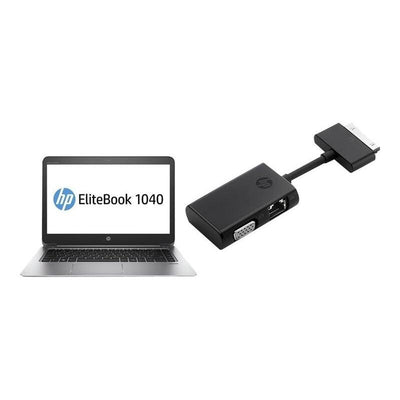 HP Laptop Refurbished Elitebook Folio 1040 G3 14 I5-6200U 8GB 256GB SSD WIN10 Pro Installed Keyboard Spanish 1 — image 1