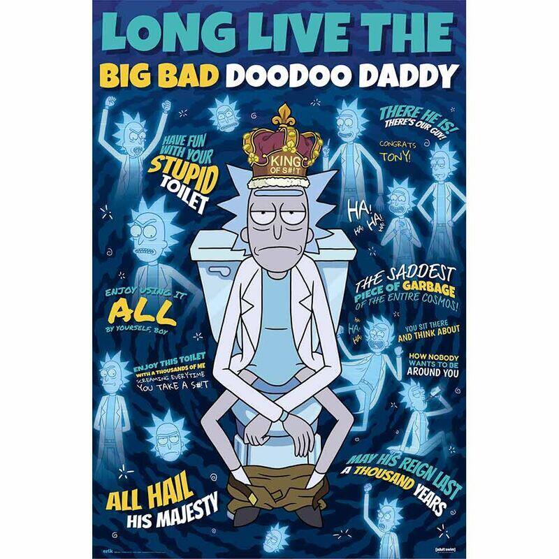 Poster Doodoo Daddy Rick &38, Morty